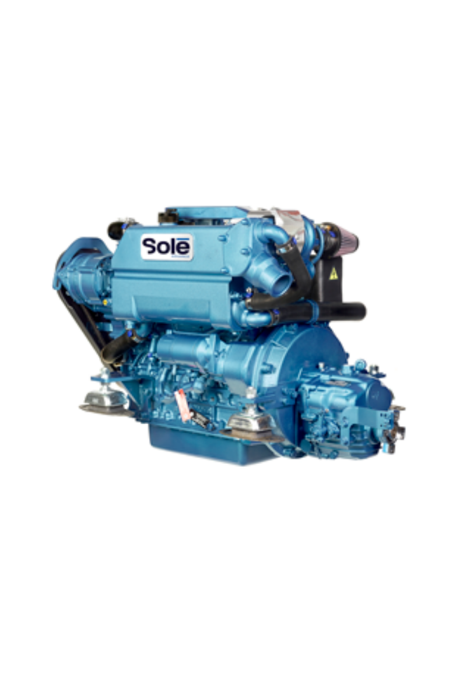 Solé SK-60 Turbo Diesel mit TM345 Wendegetriebe – 60 PS, R=2.00