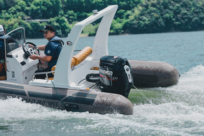 Hidea HDEF 60 EFI Außenbordmotor im Einsatz auf dem Wasser