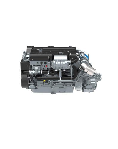 Nanni marine diesel engine N6.405 with ZF Hurth reversing gear CR2INVZF85AR=2.50:1