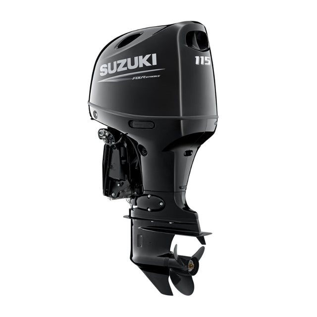 Suzuki DF115BT Stealth Line – 115 PS Außenborder | Leise, Stark & Umweltfreundlich