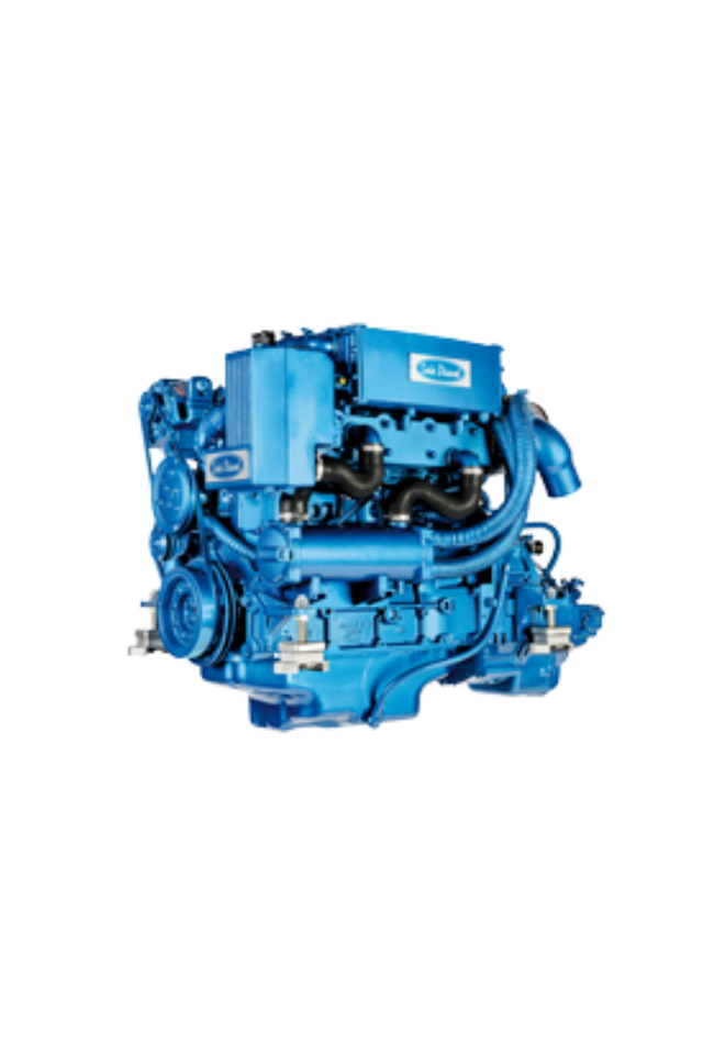 Solé SDZ 165 Turbo Schiffsdiesel mit TM170 Getriebe R=2.50:1