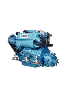 Solé SK-60 Turbo Diesel mit TM345 Wendegetriebe – 60 PS, R=2.00