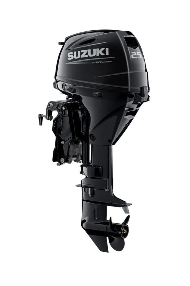 Suzuki DF25A Außenbordmotor – 25 PS, Handstart & Power Trim Optionen