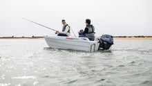 Yamaha F15 Außenbordmotor im Einsatz