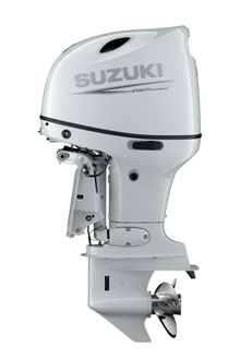 Suzuki DF115BTG 115 PS Außenbordmotor, Seitenansicht, weiß