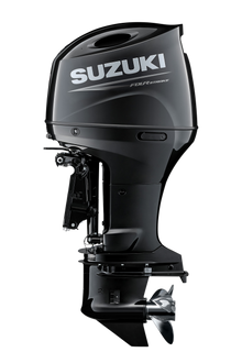 Suzuki DF150AP 150 PS Außenbordmotor, Seitenansicht, schwarz