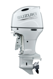 Suzuki DF175AP 175 PS Außenbordmotor, Seitenansicht, weiß