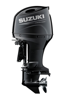 Suzuki DF175AT 175 PS Außenbordmotor, Seitenansicht, schwarz