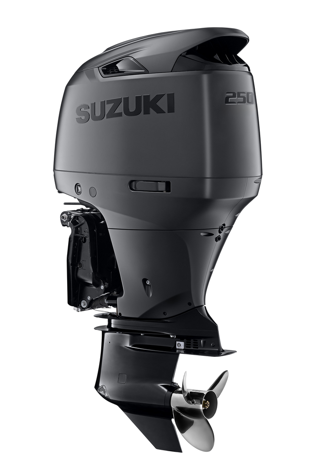 Suzuki DF250AUN Stealth Line KURO – 250 PS in Schwarz matt