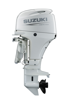 Suzuki DF40AT 40 PS Außenbordmotor, Seitenansicht, weiß