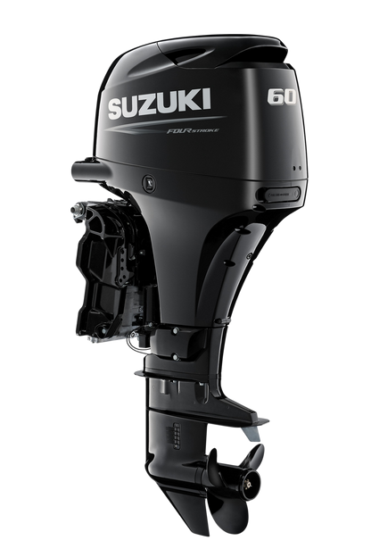 Suzuki DF60ATL Stealth Line Außenbordmotor – 60 PS in Schwarz matt