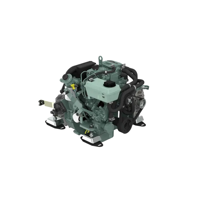 Volvo Penta D1-13 – 12,2 PS Einbaudiesel für Segelyachten