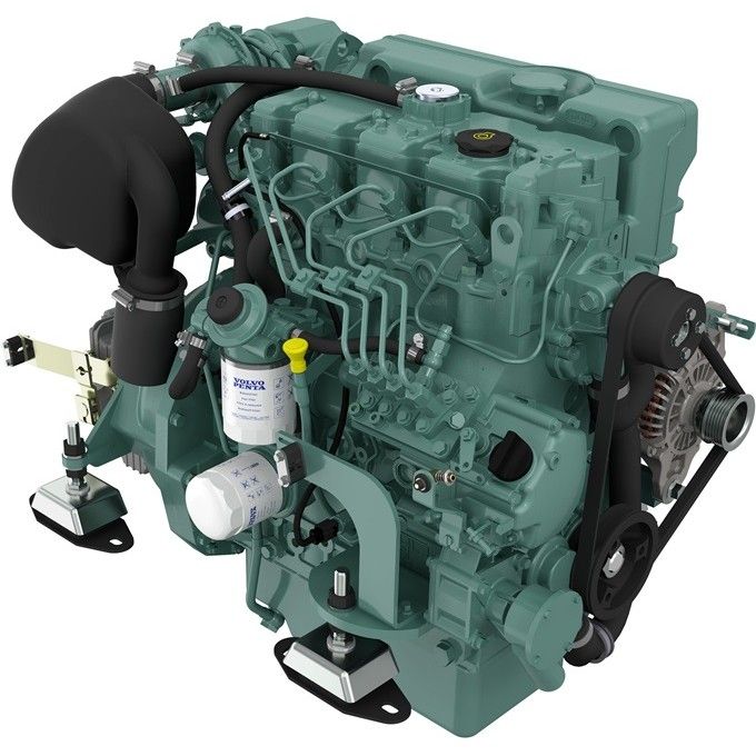 Volvo Penta D2-60 – D2 Inboard-Motor – Ansicht 3