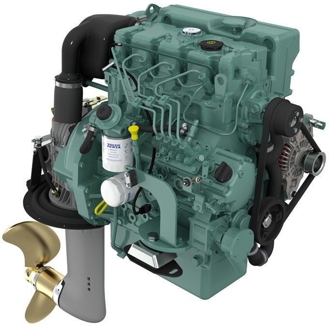 Volvo Penta D2-50 – D2 Saildrive – Ansicht 2