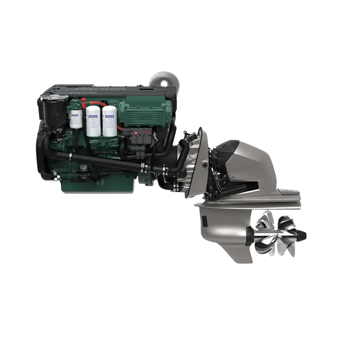 Volvo Penta D4-300 – D4 Aquamatic DPI – Ansicht 1