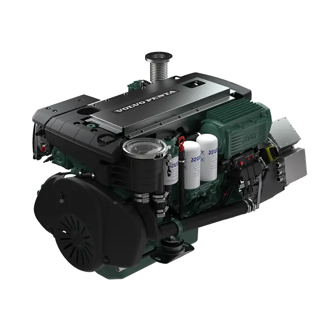 Volvo Penta D4-175 VG – 113 kWe Marine-Generator