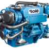 Solé Mini 55 Turbo – 52 PS Schiffsdiesel mit TM345 Wendegetriebe (2.47:1) – Bild 2