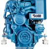 Solé SDZ 165 Turbo Schiffsdiesel mit TM880A Getriebe R=2.60:1 – Bild 3