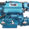 Solé SK-60 mit Seaprop Saildrive – 60 PS Innenborder Diesel R=2.15 – Bild 2