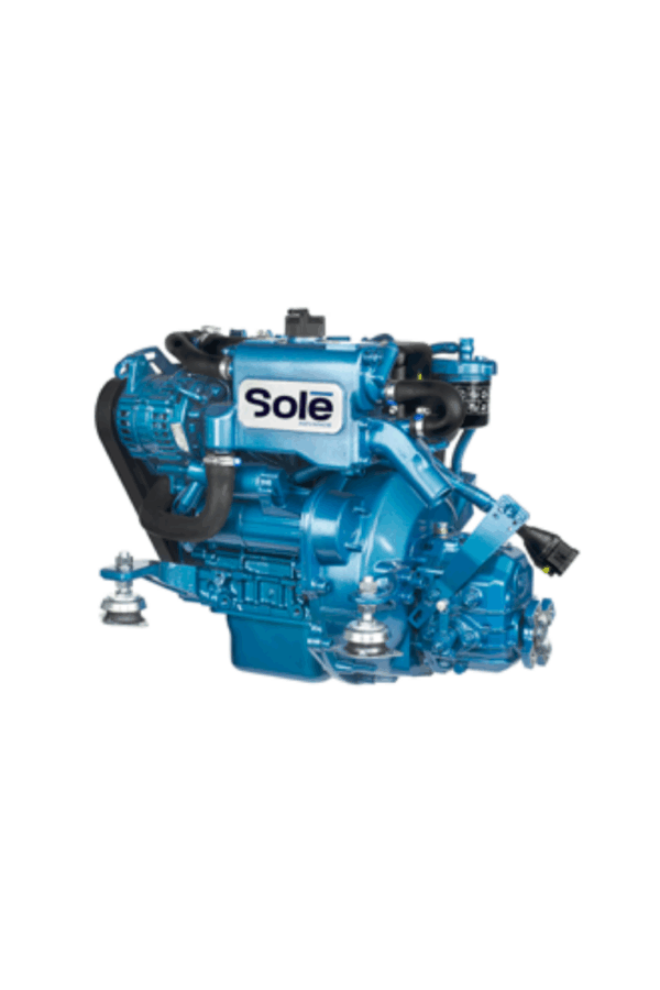 Solé Mini 17 Schiffsdiesel – 16 PS Innenborder mit TMC40L Wendegetriebe (2.60:1) Innenborder
