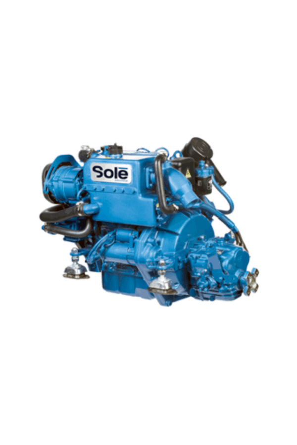 Solé Mini 33 – 32 PS Schiffsdiesel mit TMC60P Wendegetriebe 2.45:1 – Innenborder kaufen