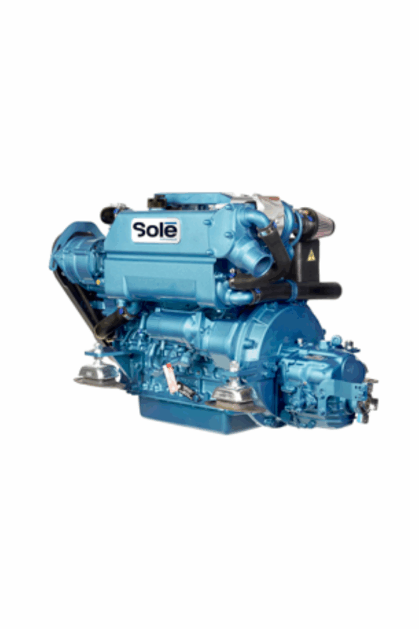 Solé SK-60 Turbo Diesel mit TM345 Wendegetriebe – 60 PS, R=2.00