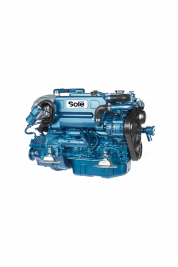 Solé SM-94 mit TM93 Getriebe R=2.77:1 – 94 PS Innenborddiesel