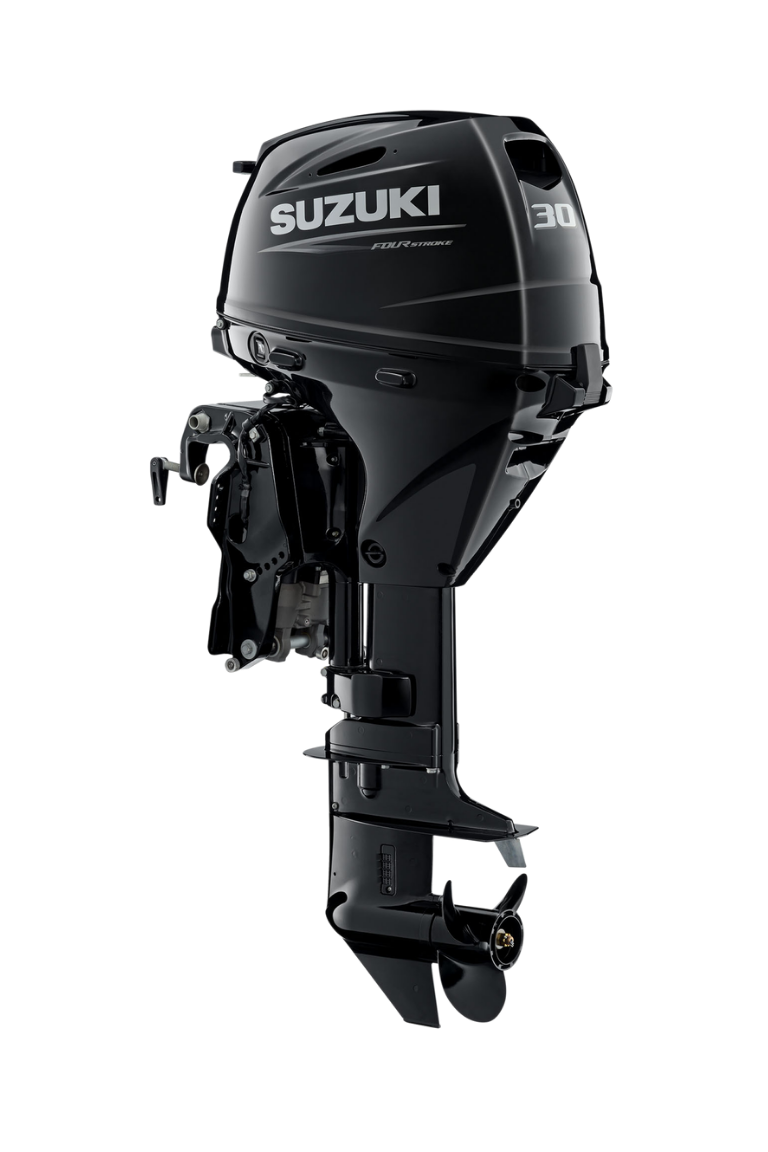 Suzuki DF30AT Außenbordmotor – 30 PS mit Pinnensteuerung & Power Trim