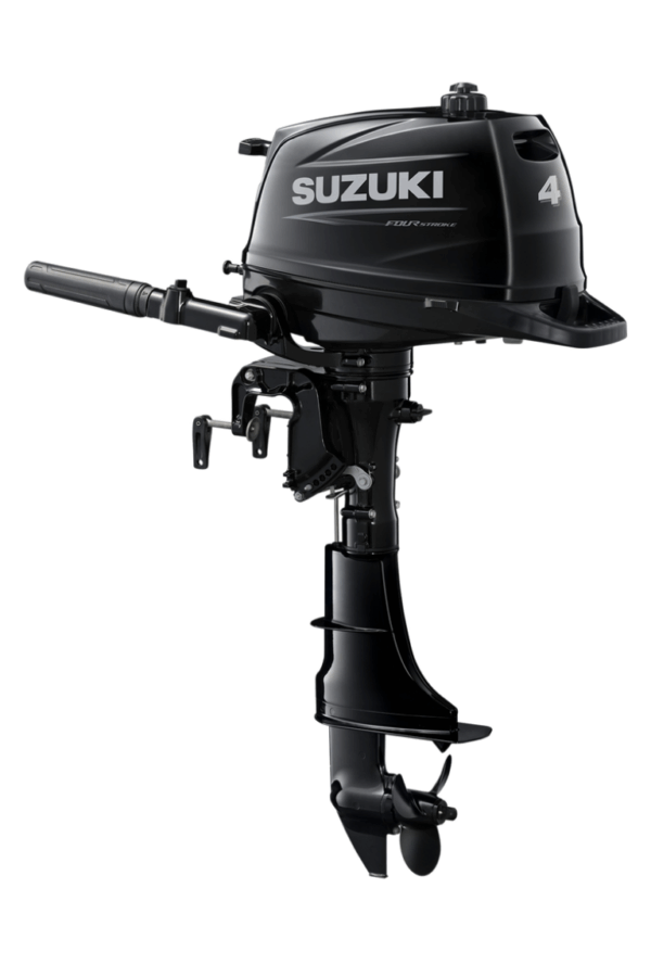Suzuki DF4A Außenbordmotor – 4 PS, leichter Einzylindermotor mit Vergaser