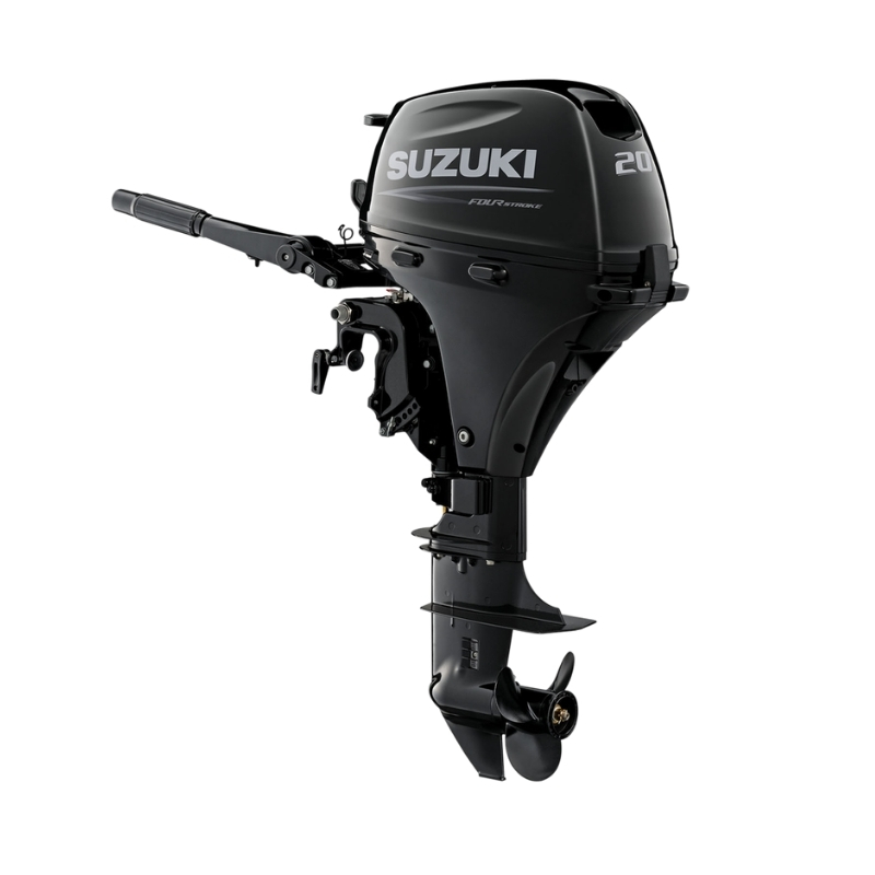 Suzuki DF20ATS Außenbordmotor – 20 PS, Lean-Burn & batterielose EFI