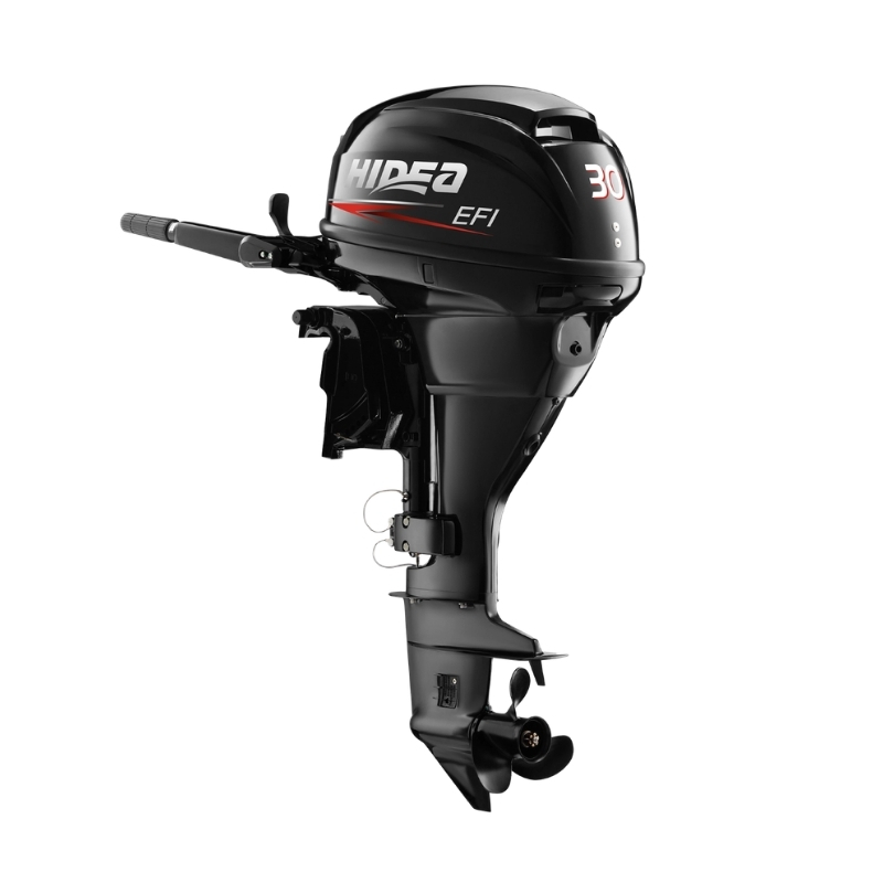 Hidea 30 PS HDEF 30 HEL-T EFI Außenborder –  Langschaft, E-Starter, Pinne