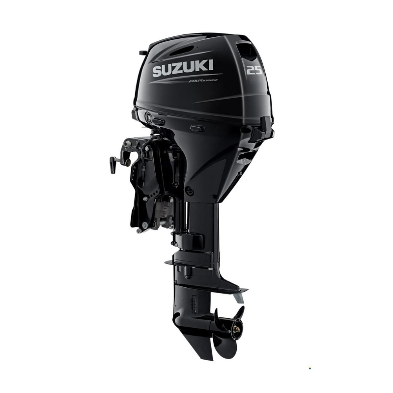Suzuki DF25ATL Außenbordmotor – 25 PS, Handstart & Power Trim Optionen