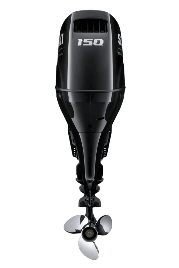 Suzuki DF150AT Stealth Außenborder – 150 PS | Kraft trifft Design