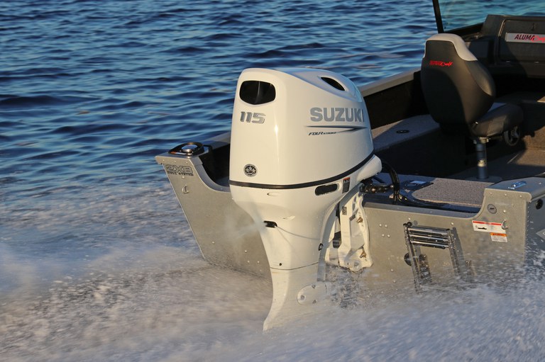 Suzuki DF115BTG Außenbordmotor – 115 PS, Digital Drive-by-Wire, Power Trim & Tilt – Bild 3