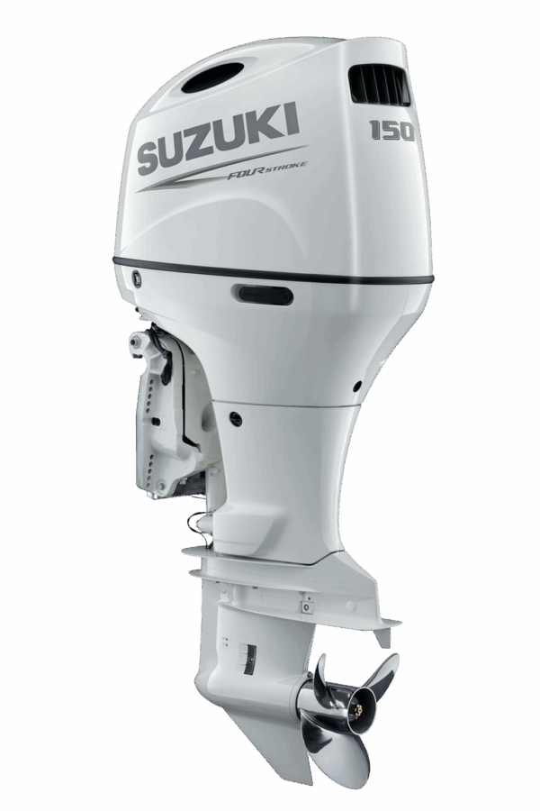 Suzuki DF150AT Stealth Außenborder – 150 PS | Kraft trifft Design